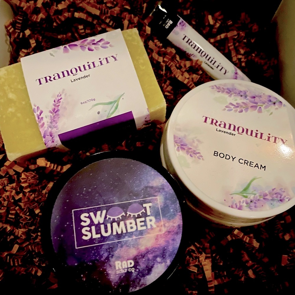 RAD SOAP CO- LAVENDER GIFT BOX